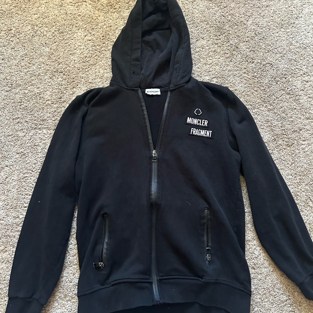 Moncler Fragment Black Sweatshirt